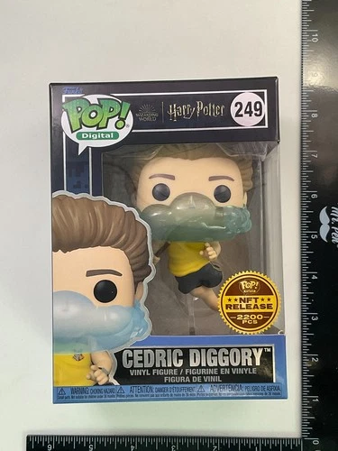 Funko POP! Digital Harry Potter Cedric Diggory #249 Vinyl Figure +STACK H4