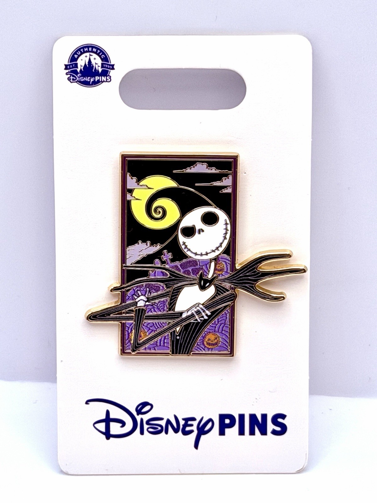 Disney Parks Exclusive Nightmare Before Christmas Pin 2024 Jack Skellington