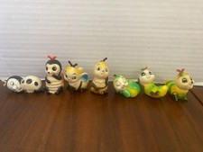 Lot of 7 VTG Josef Originals/Like Anthropomorphic Lady Bug Bee Caterpillar
