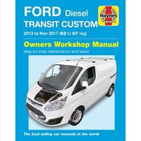 Ford Transit 2013-11.2017 Diesel Transporter Repair Manual Haynes