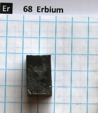 Erbium Metall 99,95% 45,55 Gramm Element 68