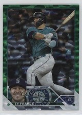 2023 Topps Series 2 Green Foil 427/499 Ty France #626 sh7
