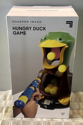 Sharper Image Hungry Duck Target Feeding Game with Sound