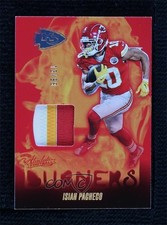 2024 Panini Absolute Absolute Burners Gold 13/99 Isiah Pacheco #AB-IPO 9su