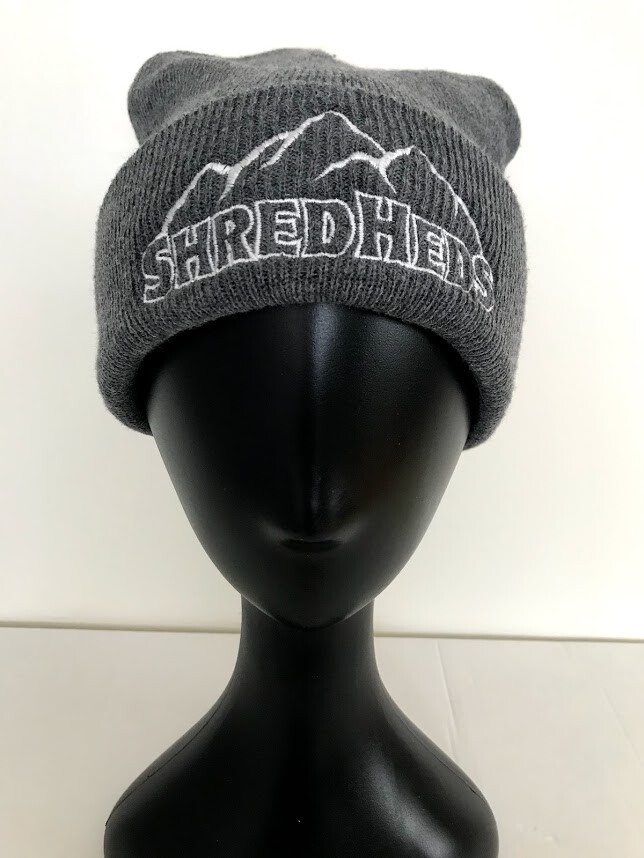 Port Company Gray Beanie Hat Shred Heds Acrylic One Size