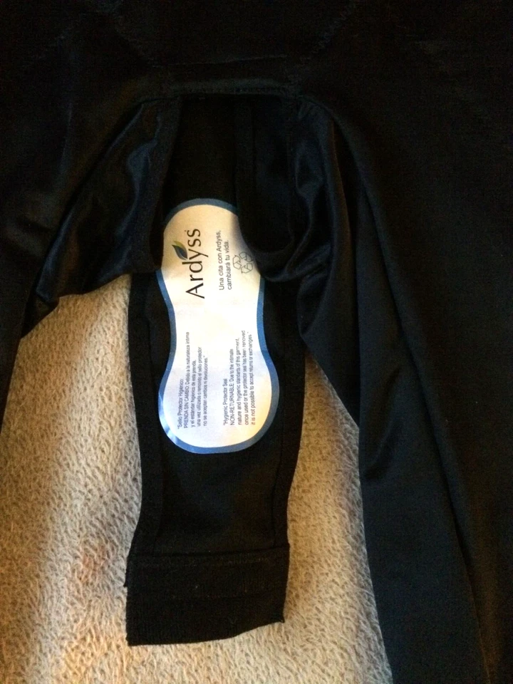 Ardyss sz 4XL 黑色长袖全身塑形风格 BOFULN 全新无标签 — 第 4/4 张图片