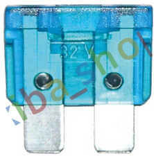 FUSE CURRENT RATE 30 A COLOUR GREEN QUANTITY PER PACKAGING 100 PCS