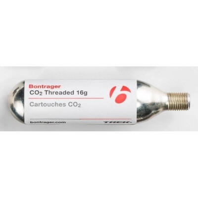 Bontrager CO2-Flasche 16g für Fahrrad (5er Pack Flaschen)