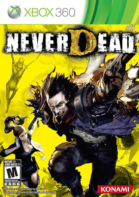 NeverDead (Microsoft Xbox 360, 2012) with bilingual manual