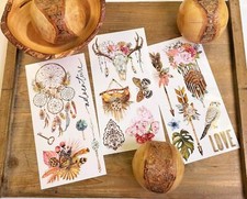 Boho Solstice  Mini Transfer  Redesign with Prima Rub-on Furniture Transfer