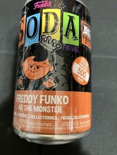 Funko Soda Freddy Funko As The Monster Blacklight LE 500 Heavy Metal Halloween