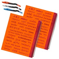 3 Left-handed Visio Pens Plus 2 Left-handed College Ruled Notebooks, Printed The 3 Left-handed Visio Pens Plus 2 Left-handed College Ruled Notebooks, Printed The