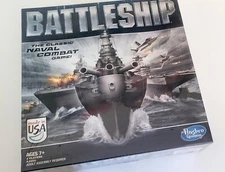 BATTLESHIP Hasbro Classic Naval Combat Board Game A3264 Kids Gaming NEW SEALED