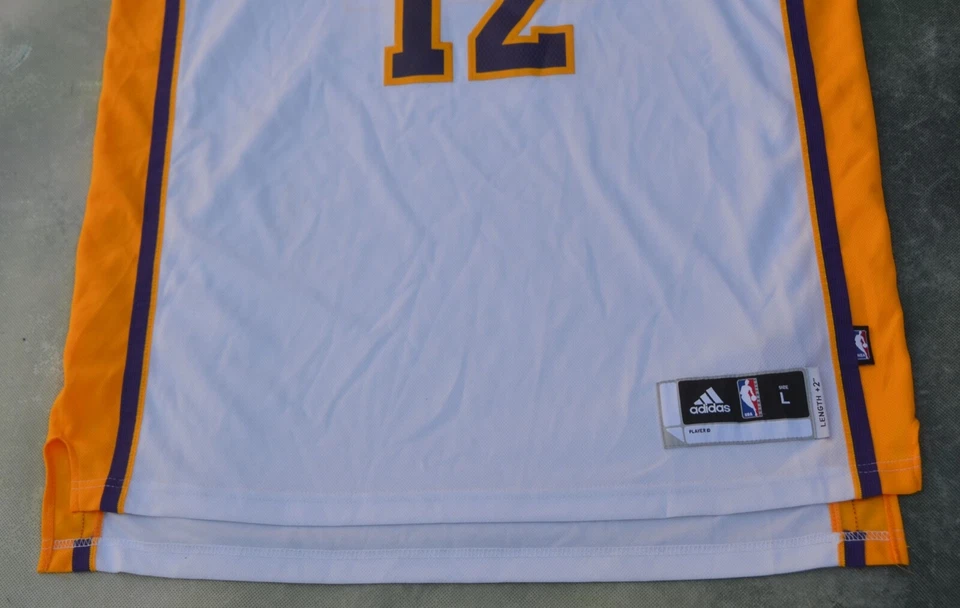 Camiseta Adidas NBA Los Angeles Lakers Dwight Howard #12 Talla L. Foto 3 de 4