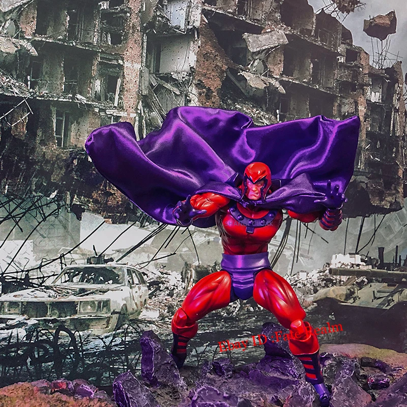 1/12 Заказной проводной плащ плащ для 6'' Kaiyodo Magneto фигурки (без фигурки) - Изображение 2 из 3