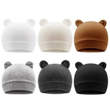 BQUBO 6 Pack 0-3 Months 6 Pack: White/Light Grey/Dark Grey/Beige/Caramel/Black