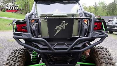 Bed Enclosure Cargo Barricade Storage For 2020-2026 KAWASAKI Teryx