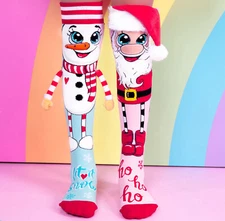 MADMIA SANTA & SNOWMAN CHRISTMAS SOCKS