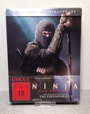 Ninja - Pfad der Rache - Uncut - Steelbook Blu-Ray - OOP - NEU & OVP