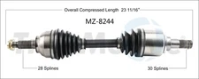 Surtrack Front Driver Left New CV Axle Shaft MZ-8244
