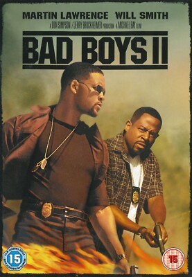 Bad Boys II (2003) 2-Disc Set DVD, Will Smith, Martin Lawrence, Region 2