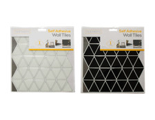 26cm PVC Self Adhesive Tile Tastic Sticker kitchen Bathroom Wall Tile DIY Decor