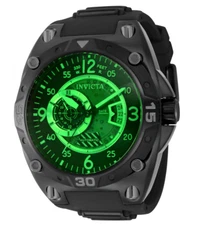 Invicta Aviator Auto Men's 50mm Deep Radar Green Watch 40285