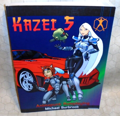 Kazei 5 Anime Cyberpunk Furry Role-Playing RPG - Blackwyrm Games