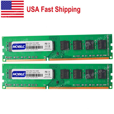 US 16GB 2x8GB DDR3-1600MHz Memory For HP Compaq 6200 Pro Small Form Factor PC