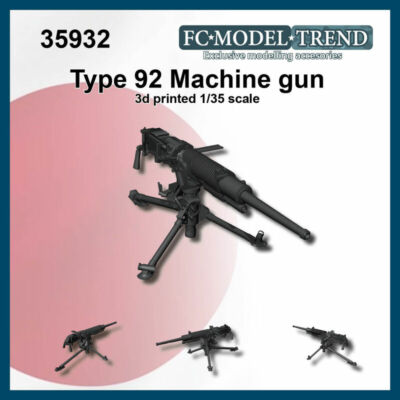 FC Model Trend 1/35 Type 92 Machine Gun in Japan