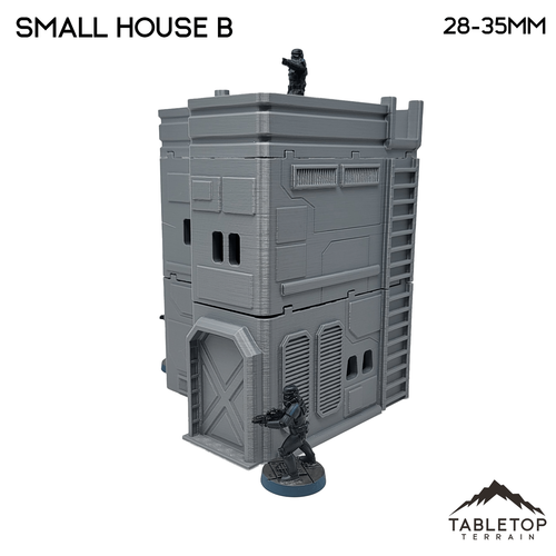 Midrim City Small House B - Star Wars Legion Gebäude  - Bild 2 von 9