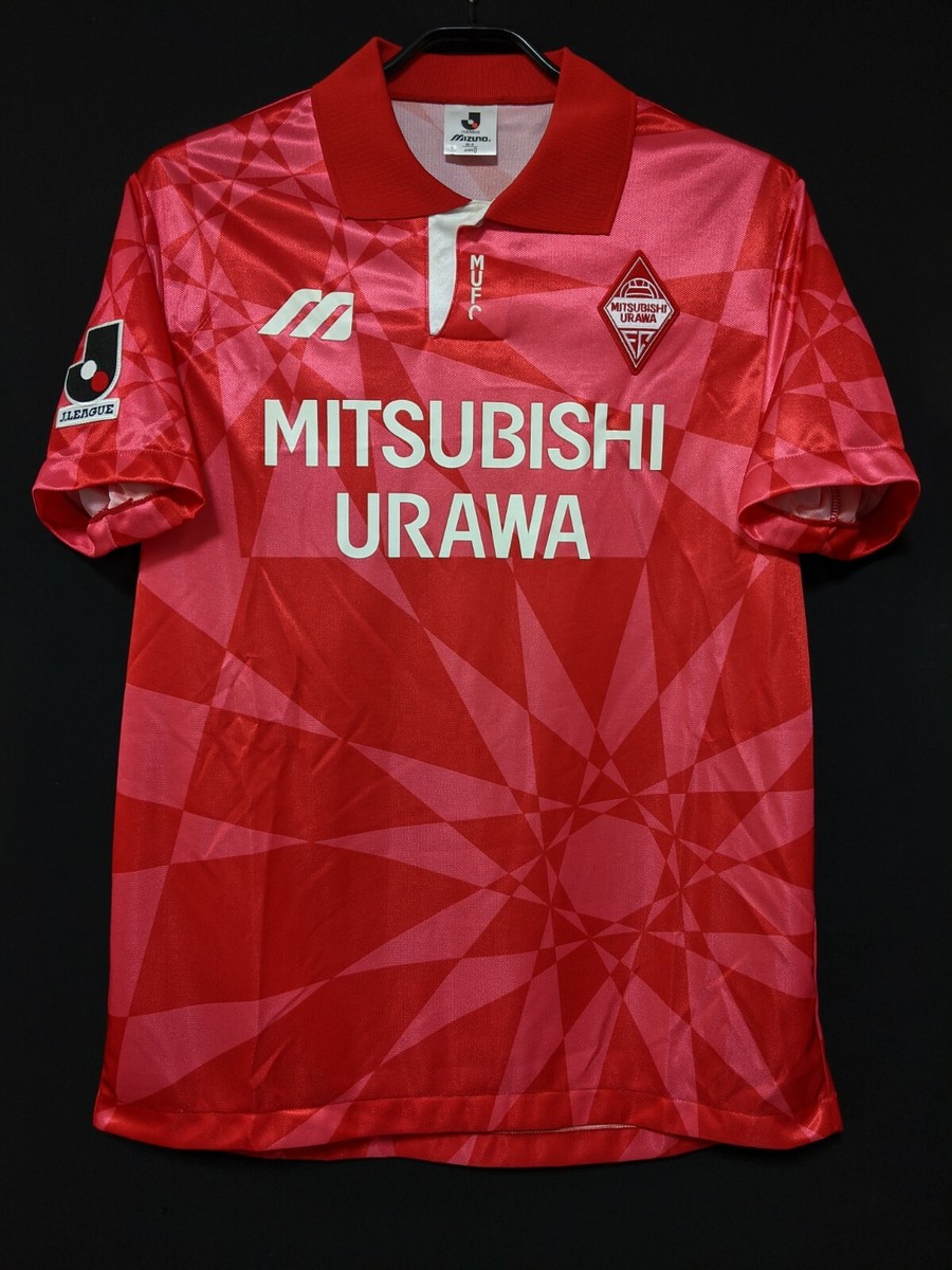 ウェア Mitsubishi Urawa Reds 93 / 94  Shirt 1993-94 Urawa Red Diamonds Home Shirt - 9/10 - (M)