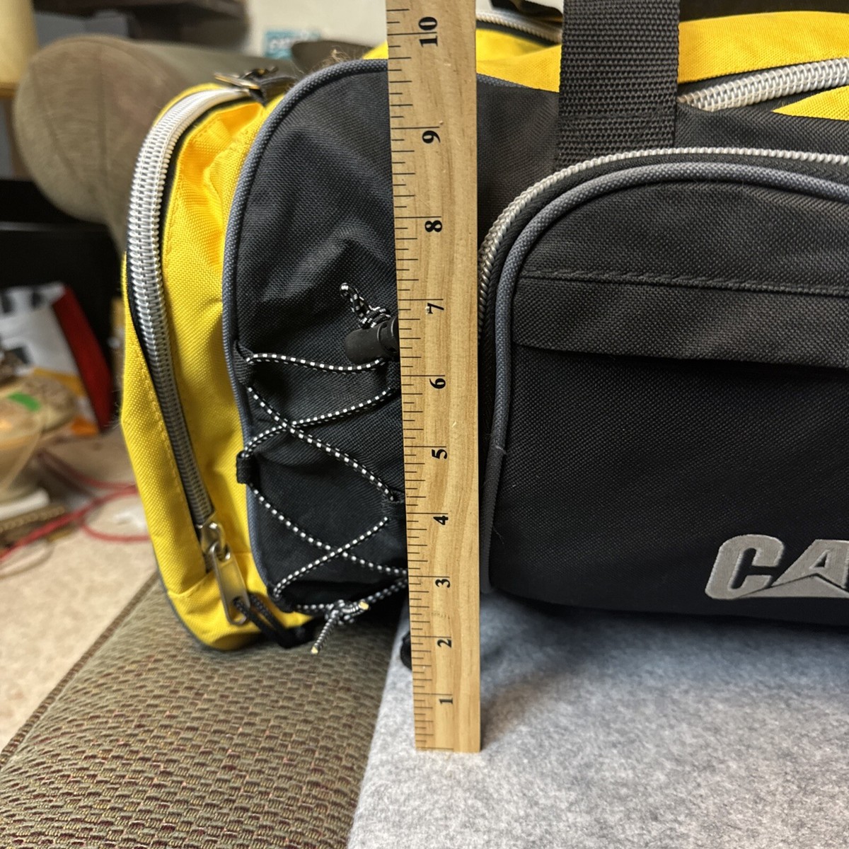 Caterpillar Cat Duffle Bag. 24”x12”x12” Approximately