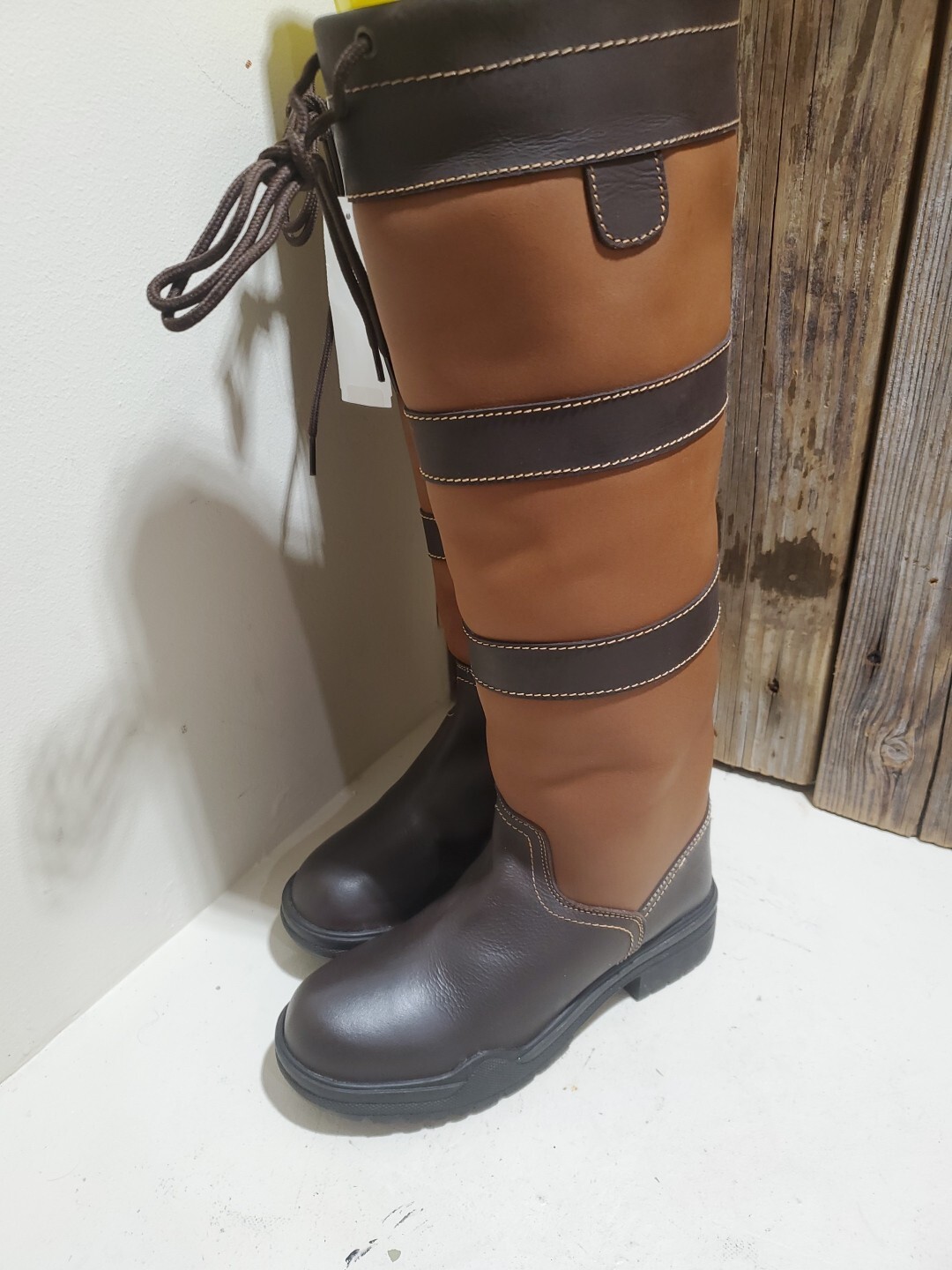 Middleburg Ladies H2O Country Boots Brown Waterproof Tall 82116-R SZ 6.5 NEW B33 image 4
