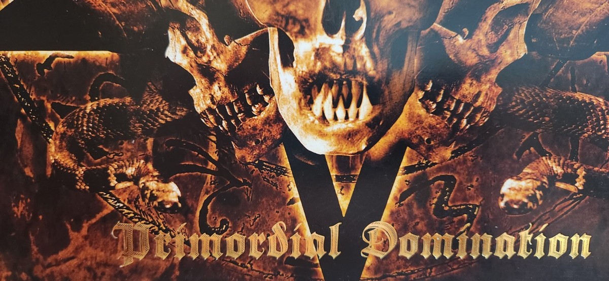 Incantation – Primordial Domination 2017 Gold/Bronze Vinyl LP 