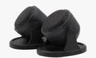 Car Van Dome Mini Pod mount Small Tweeters speakers Pair Built In Crossovers