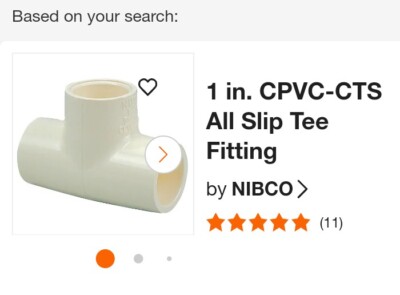 1''X1'' X1''   Tee Socket Cpvc