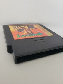 Gauntlet Tengen Black Cartridge Nintendo NES Authentic Tested And Working