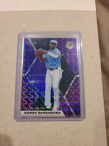 2021 Mosaic Baseball Randy Arozena Purple 19/49