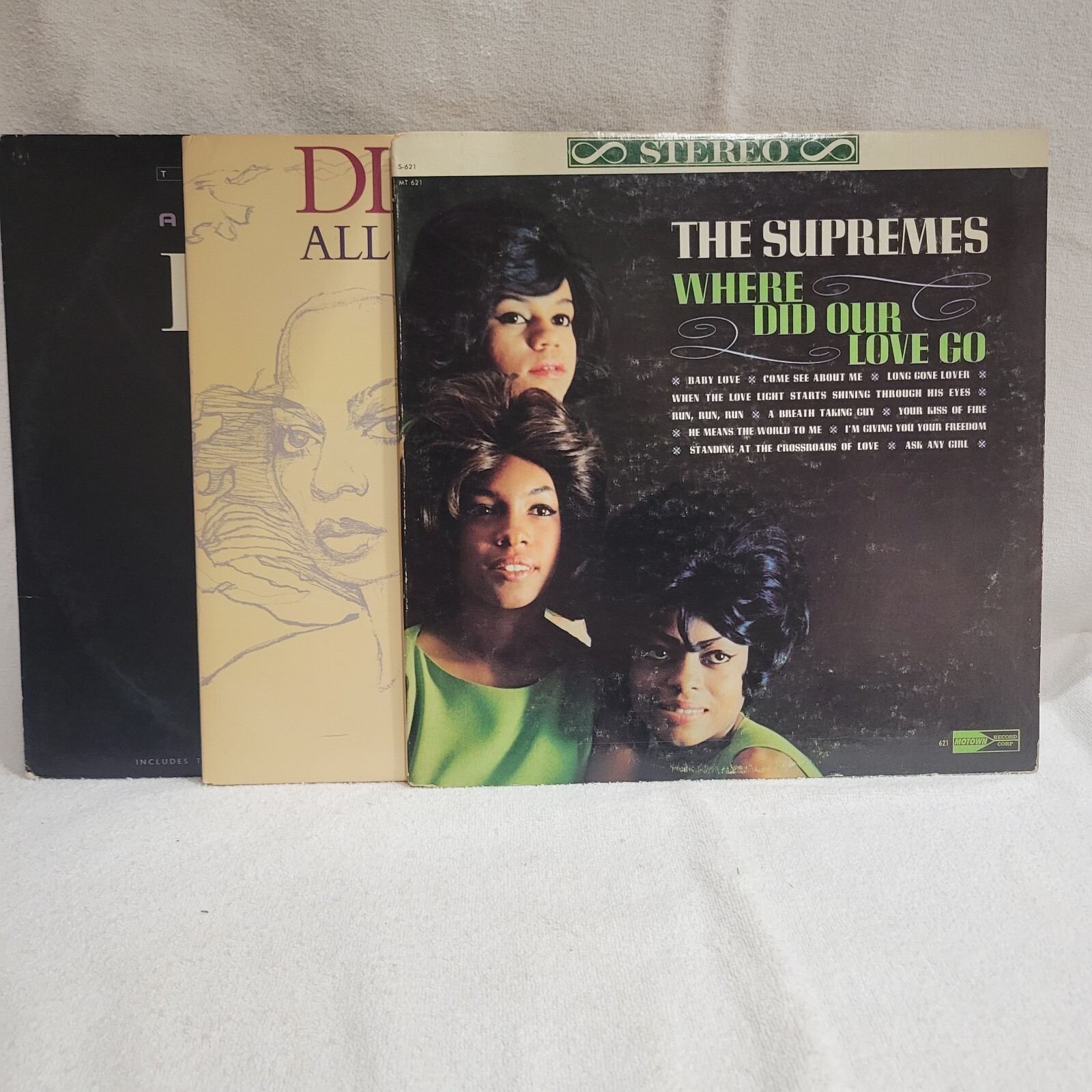 Vintage Diana Ross Vinyl LP Collection 1964-1983 Lot of 3 Albums 422