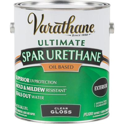 spar urethane varathane based water clear exterior gal gloss wood