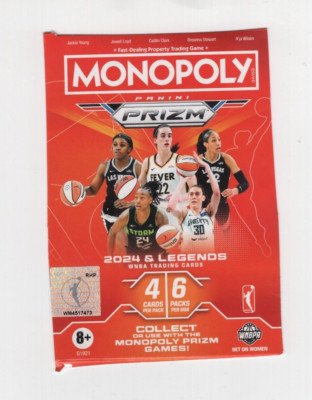 2024 PANINI WNBA MONOPOLY PRIZM BASKETBALL CARDS #1-100 PICK YOU CARD