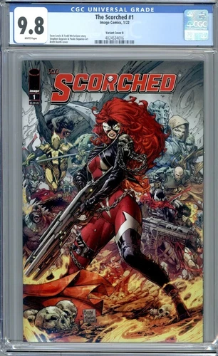 The Scorched #1 Variant Cover B CGC 9.8 Image Comics 2022 1st Print Spawn