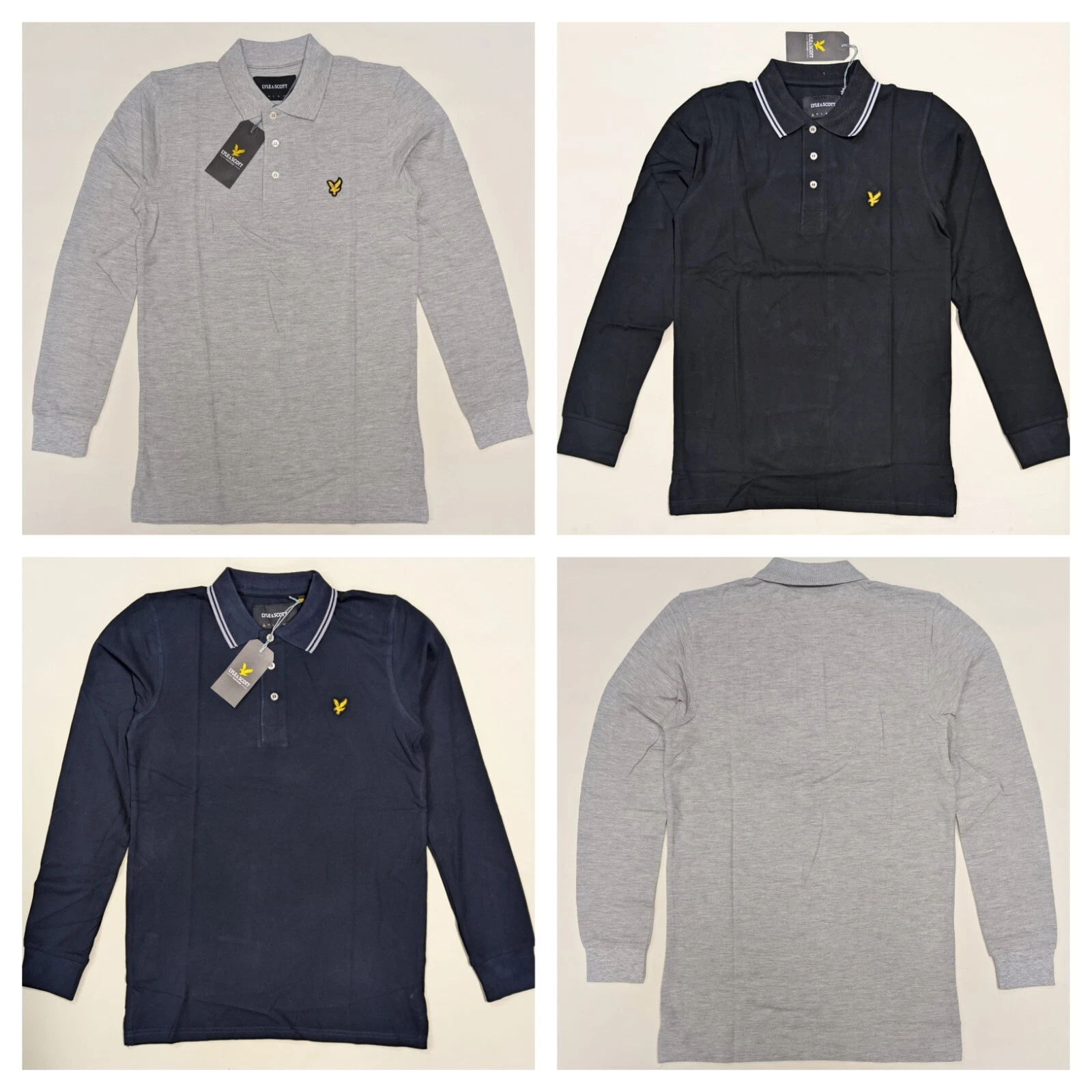 Lyle & Scott Men's Long sleeve Polo Shirt