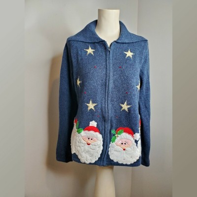 santa cardigan