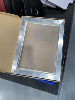 #ad 10quot;x14quot; Aluminum Silk Screen Printing Press Frame Screens 156 Mesh Prints $15.00