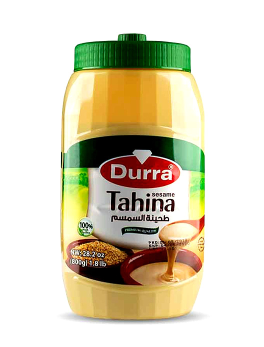 800 g TAHINI TAHIN TAHINA SESAMPASTE DURRA SESAMÖL SESAMPÜREE SESAM DIP