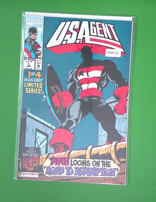 U.S.AGENT #1 VOL. 1 7.0 1ST APP MARVEL COMIC BOOK TS66-62
