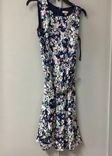 New York & Company Eva Mendes Fit & Flare A-line Dress Size 6 Sleeveless