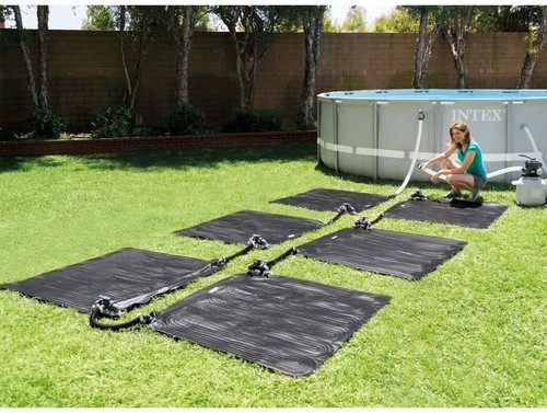 Intex Tappetino solare termico in PVC 1,2x1,2 M nero 28685 - Picture 3 of 3
